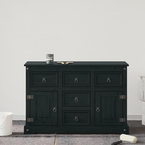 vidaXL Furniture Paint Black 10 x 10 x 12.2 cm Wall Print