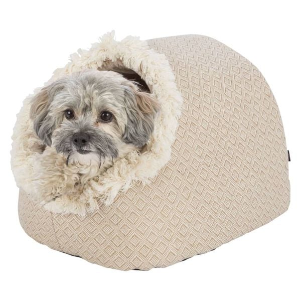 TRIXIE Pet Cave Bed Boho 35x26x41 cm Beige