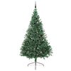 vidaXL Artificial Pre-lit Christmas Tree Green 240 cm PVC