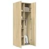 vidaXL Highboard Sonoma Oak 70x42.5x185 cm Engineered Wood