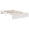 vidaXL Bookcase Bed without Mattress White 120x200 cm Solid Wood Pine