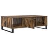 vidaXL Coffee Table Smoked Oak 104x60x35 cm Engineered Wood