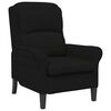 vidaXL Armchair Black 76 x 94 x 102 cm Microfibre