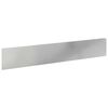 vidaXL Lawn Edging 30 pcs 100 x 18 cm Steel Silver
