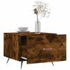 vidaXL Coffee Table Smoked Oak 50x50x40 cm Engineered Wood