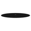 vidaXL Jumping Mat Fabric Black for 15 Feet/4.57 m Round Trampoline