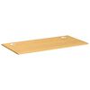 vidaXL Desk Top 80x40x1.5 cm Bamboo
