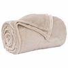 vidaXL Throw Blankets 6 pcs Beige 130 x 150 cm Fleece