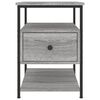 vidaXL Bedside Cabinets 2 pcs Grey Sonoma 40x42x56 cm Engineered Wood