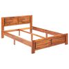 vidaXL Bed Frame without Mattress Solid Acacia Wood 120x200cm