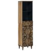 vidaXL Bathroom Cabinet Brown 38 x 33.5 x 160 cm Solid Mango Wood