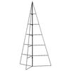 vidaXL Metal Christmas Tree for Decoration Black 100 cm