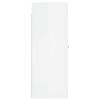 vidaXL Wall Mounted Cabinet High Gloss White 69.5x34x90 cm