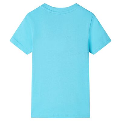 Kids' T-shirt with Short Sleeves Aqua 92
