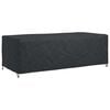 vidaXL Furniture Cover Plain Black 300 x 110 x 70 cm 420D