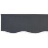 vidaXL Awning Replacement Fabric Anthracite 280 x 195 cm Polyester