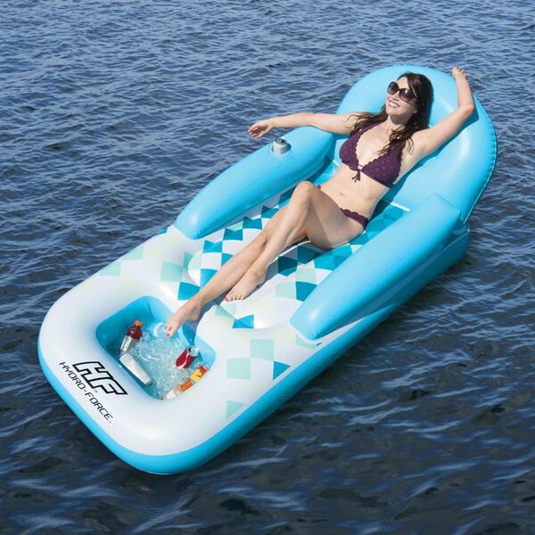 Bestway Hydro Force Floating Lounger 231x107 cm Blue