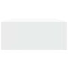 vidaXL Wall-mounted Drawer Shelf White 40x23.5x10 cm MDF