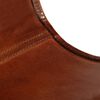 vidaXL Butterfly Chair Brown Kids Size Real Leather