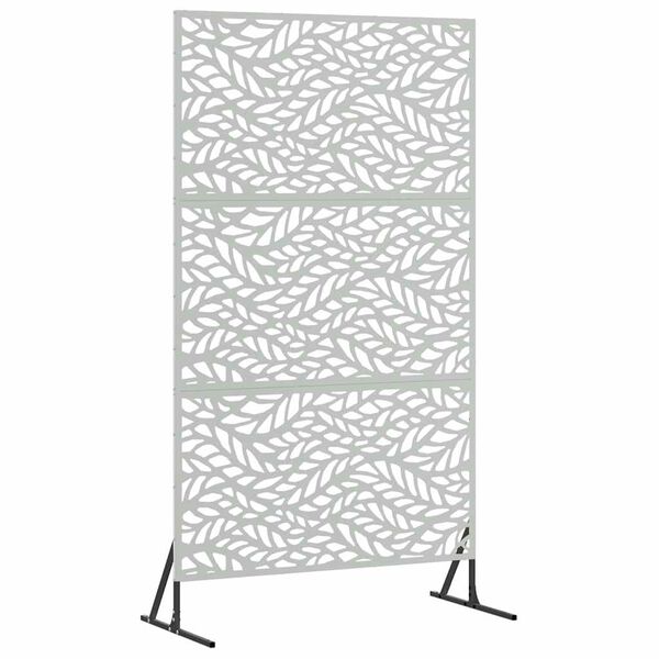 vidaXL Privacy Screen Grey 100 x 50 x 180 cm Steel