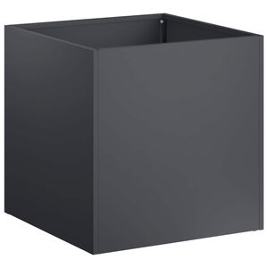 vidaXL Garden Planter Anthracite 20 x 20 x 20 cm Cold-rolled Steel
