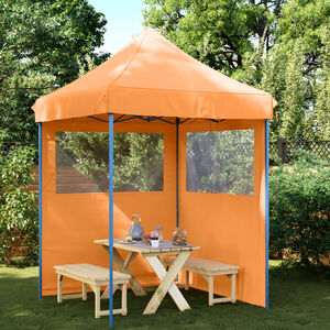 vidaXL Party Tent Orange Oxford Fabric