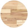 vidaXL Table Top Round &Oslash;40x4 cm Solid Wood Acacia