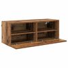 vidaXL TV Wall Cabinet Old Wood 80 x 30 x 30 cm Engineered Wood