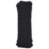 vidaXL Boat Rope 2 mm 6 m Black Polyester