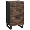 vidaXL Sideboard with Drawer Brown 40 x 33 x 75 cm Solid mango wood