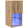 vidaXL Wall-mounted TV Cabinet 30.5 x 30 x 60 cm Artisan Oak