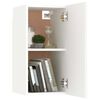 vidaXL 7 Piece TV Cabinet Set White Engineered Wood