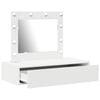 vidaXL Dressing Table White 83 x 40 x 70 cm Engineered Wood