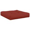 vidaXL 1-Piece Seat Cushion VIANEN 100% Polyester Red 80 x 80 x 12 cm