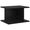 vidaXL Bedside Table Black Oak 40 x 30 x 25 cm Engineered Wood