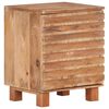 vidaXL Bedside Cabinet 40x35x51 cm Solid Mango Wood
