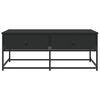 vidaXL Coffee Table Black 100x51x40 cm Engineered Wood