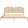 vidaXL Extra Long Bed Frame without Mattress&nbsp;200x220 cm Solid Wood