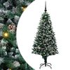 vidaXL Artificial Christmas Tree with 150 LEDs with Stand Green 150 cm