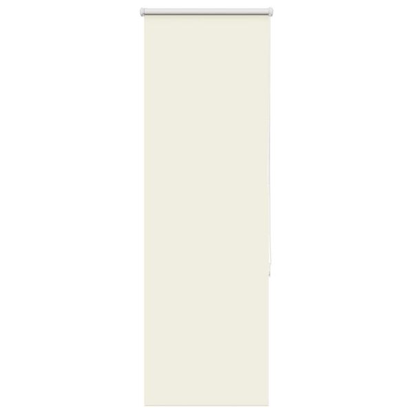vidaXL Roller Blind Blackout Off White 60x175 cm Fabric Width 55.7 cm Polyester