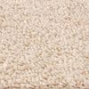 vidaXL Anti-slip Shaggy Rug Cream 160 x 160 cm PP