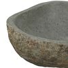 vidaXL Riverstone basin Light Grey 52 x 40 x 15 cm River Stone