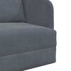 vidaXL Sofa Bed Dark Grey 65 x 80 x 83 cm Velvet