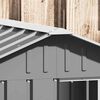vidaXL Dog House Grey 116.5x103x81.5 cm Galvanised Steel
