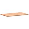 vidaXL Desk Top 110x60x2.5 cm Solid Wood Beech