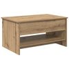 vidaXL Coffee Table Artisan Oak 80 x 50.5 x 41.5 cm Engineered Wood