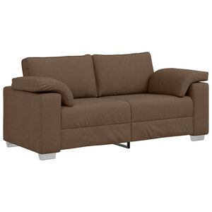 vidaXL Sofa Brown 180 x 77 x 82 cm Fabric