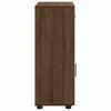 vidaXL Bathroom Cabinet Set TULUM Brown Oak 37 x 31.5 x 82 cm