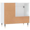 vidaXL Bathroom Cabinet White 65x33x60 cm Engineered Wood