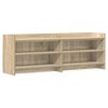 vidaXL TV Cabinet 135 x 33 x 47 cm Sonoma Oak Engineered Wood